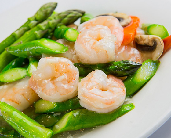 Image: Asparagus Shrimp