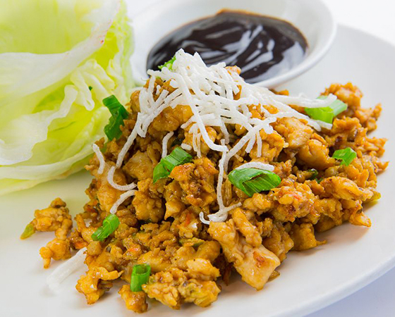 Image: Chicken Lettuce Wrap